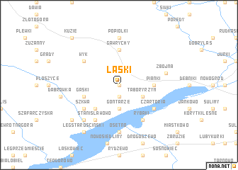 map of Laski