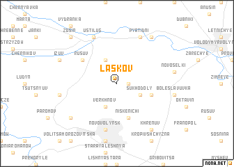 map of Laskov