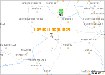 map of Las Mallorquinas
