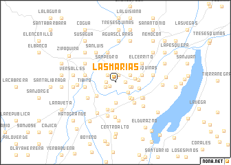 map of Las Marías