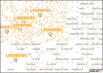 map of Las Marías