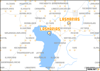 map of Las Marías