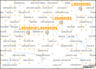 map of Las Marías