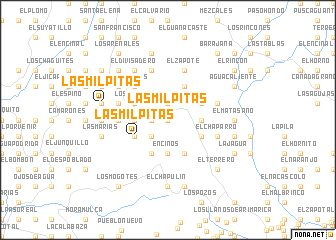 map of Las Milpitas