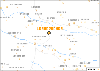 map of Las Morochas