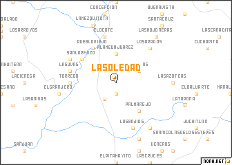 map of La Soledad