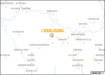 map of La Soledad