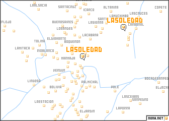 map of La Soledad