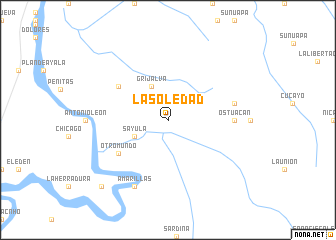 map of La Soledad