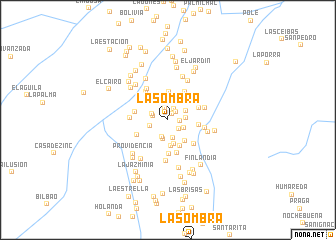 map of La Sombra