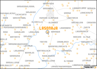 map of La Sonaja