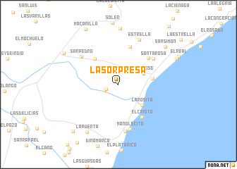 map of La Sorpresa