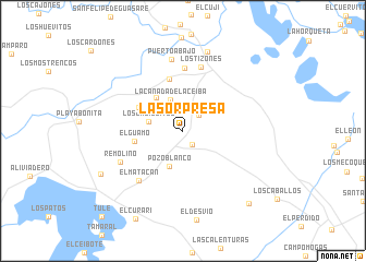 map of La Sorpresa