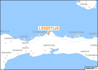 map of La Sortija