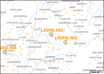 map of Las Palmas