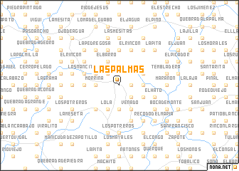 map of Las Palmas