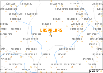 map of Las Palmas
