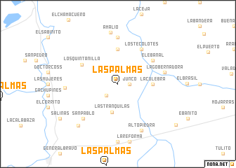 map of Las Palmas