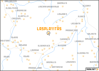 map of Las Playitas
