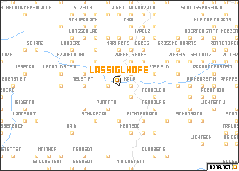 map of Lassiglhöfe