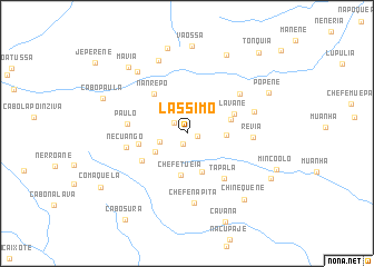 map of Lassimo