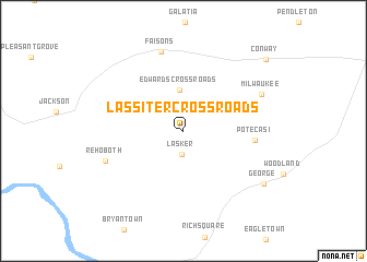 map of Lassiter Crossroads