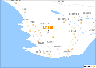 map of Lassi