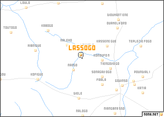 map of Lassogo