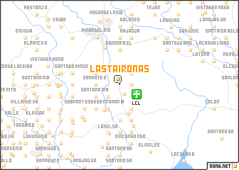 map of Las Taironas