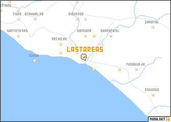 map of Las Tareas