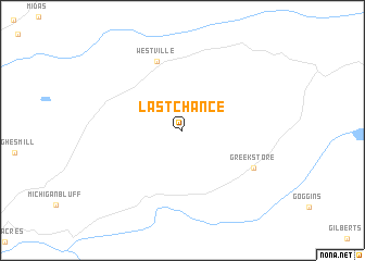 map of Last Chance