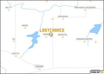 map of Last Chance
