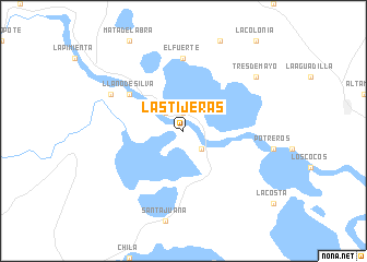 map of Las Tijeras