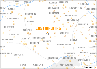 map of Las Tinajitas