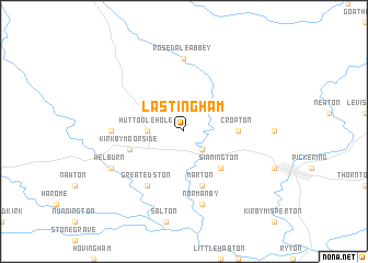 map of Lastingham