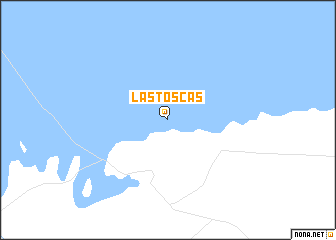 map of Las Toscas