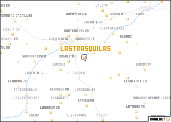 map of Las Trasquilas