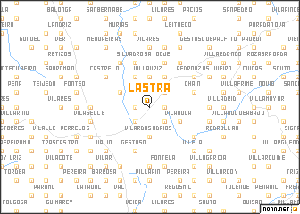 map of Lastra