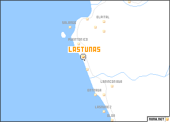 map of Las Tunas