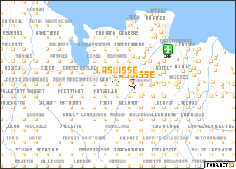 map of La Suisse