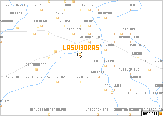 map of Las Víboras