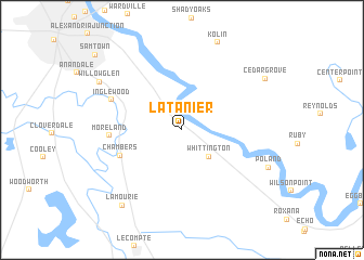 map of Latanier