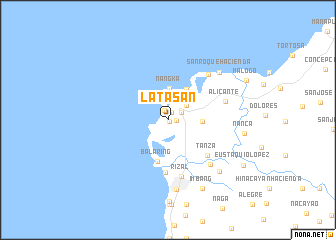 map of Latasan