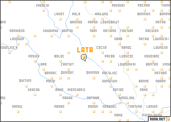 map of La Ta