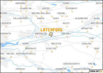 map of Latchford