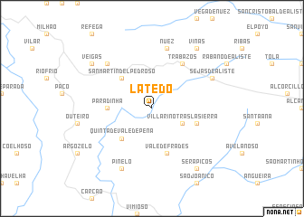 map of Latedo