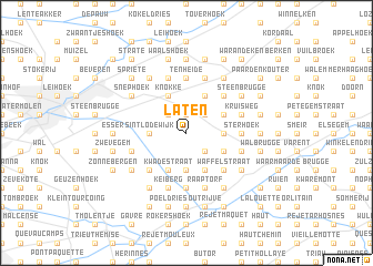 map of Laten