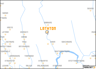 map of Lathton