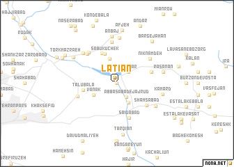 map of Latīān