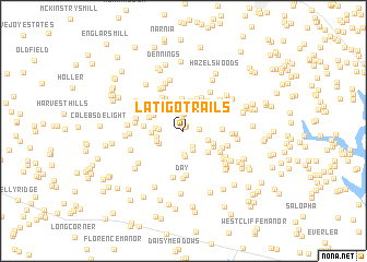 map of Latigo Trails